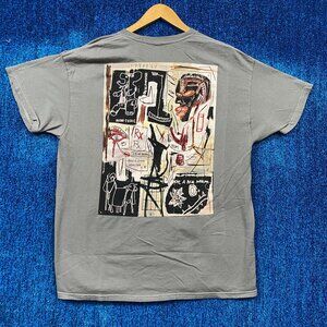 Jean-Michel Basquiat Melting Point of Ice Art Promo Tee XL